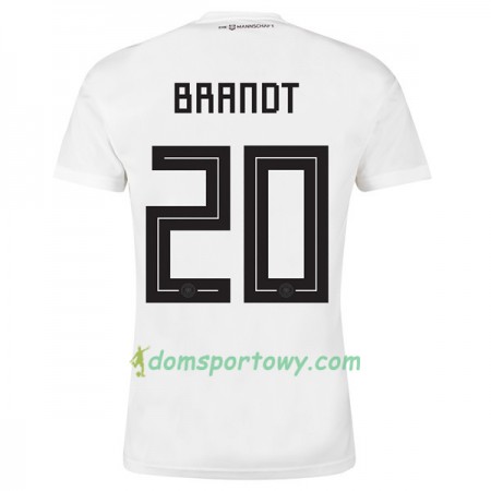 Koszulka Niemcy Brandt 20 Domowe Koszulki Piłkarskie Mistrzostwa Świata 2018